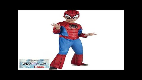 Spider-Man Toddler Marvel Superhero Costume Review