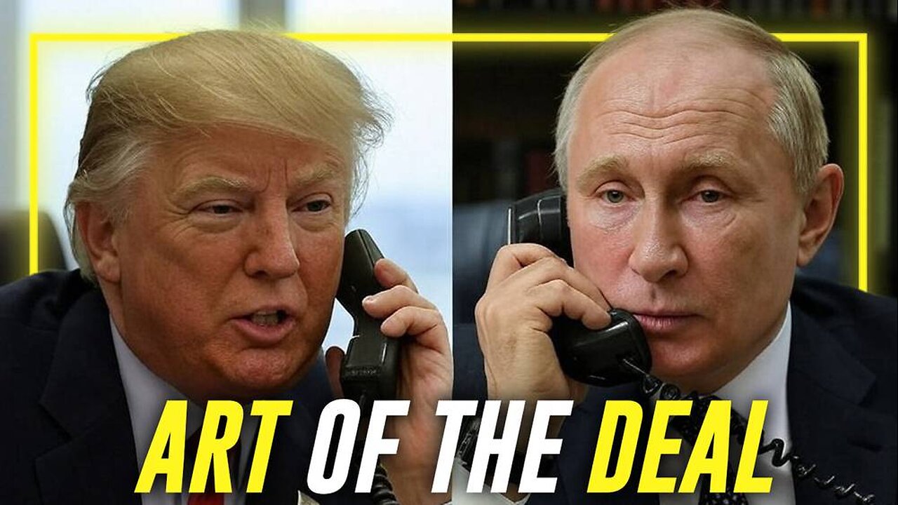 BREAKING: Trump & Putin Negotiate How To Create Lasting Peace In Ukraine Through