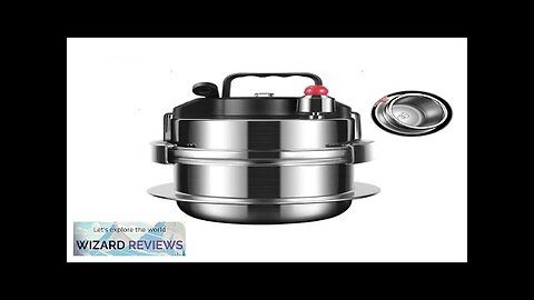 1.6L 304 Stainless Steel Portable Micro Pressure Cooker Outdoor Camping Cooker Household Review