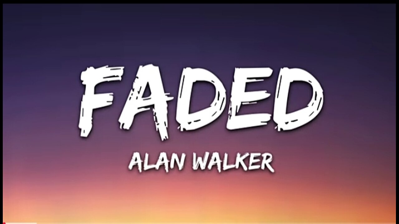 Alan Walker - Faded (Lyrics)