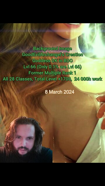 8 March 2024 Women's Day | GoodEvilArchangel talks (I'm 20 years younger at 44 years old)