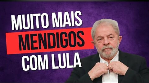 No Brasil a quantidade de Mendigos AUMENTA DE FORMA ALARMANTE com o governo ladrão e seu bando