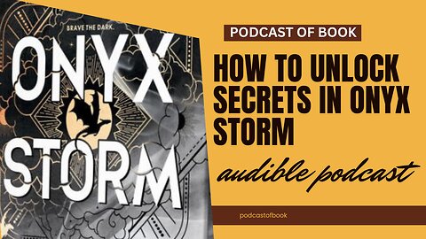 A Guide to Understanding Onyx Storm's Characters #LiteraryAnalysis #OnyxStorm #PodcastExploration