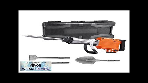 VEVOR Demolition Jack Hammer 2200W 1400 BPM Jack Hammer Concrete Breaker Heavy Review