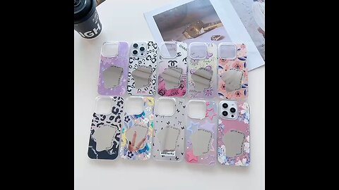 Iphone Back mirror fancy case