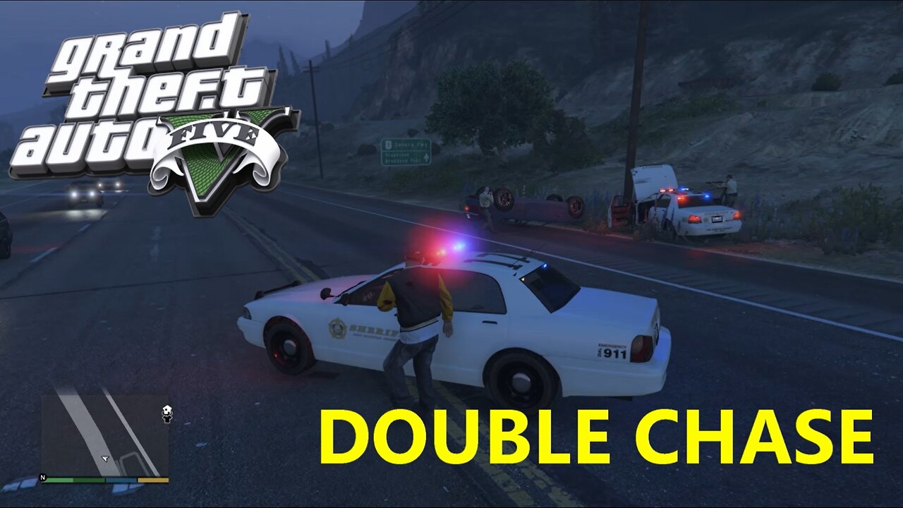 GTA 5 Police Pursuit Driving Police car Ultimate Simulator crazy chase #95