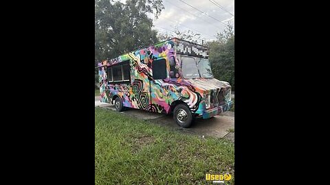 20' Chevrolet P30 Food Truck with Pro-Fire Suppression | 2017 Kitchen Built Out for Sale in Florida!