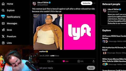 Lyft is Sued by 500 LBS Woman because she couldn't fit in a car