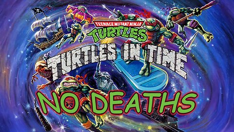 TMNT IV: Turtles in Time (Super NES) Longplay - 1 Life