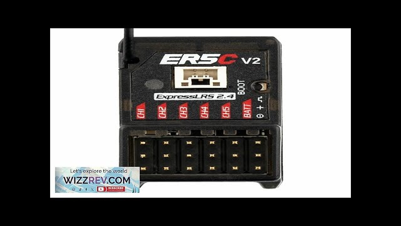 Radiomaster ER5C V2 2.4GHz 5CH ELRS PWM RX Receiver for RC Airplane Review