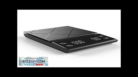 Touch Control Digital Coffee Scale Electronic Scale Gram Scale With Timer 3kg Review