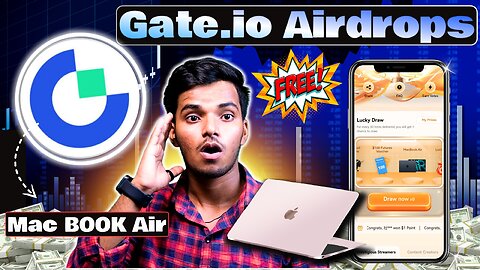 New crypto airdrop | Free Apple MacBook AIR | new crypto airdrop today | Gateio crypto Airdrops