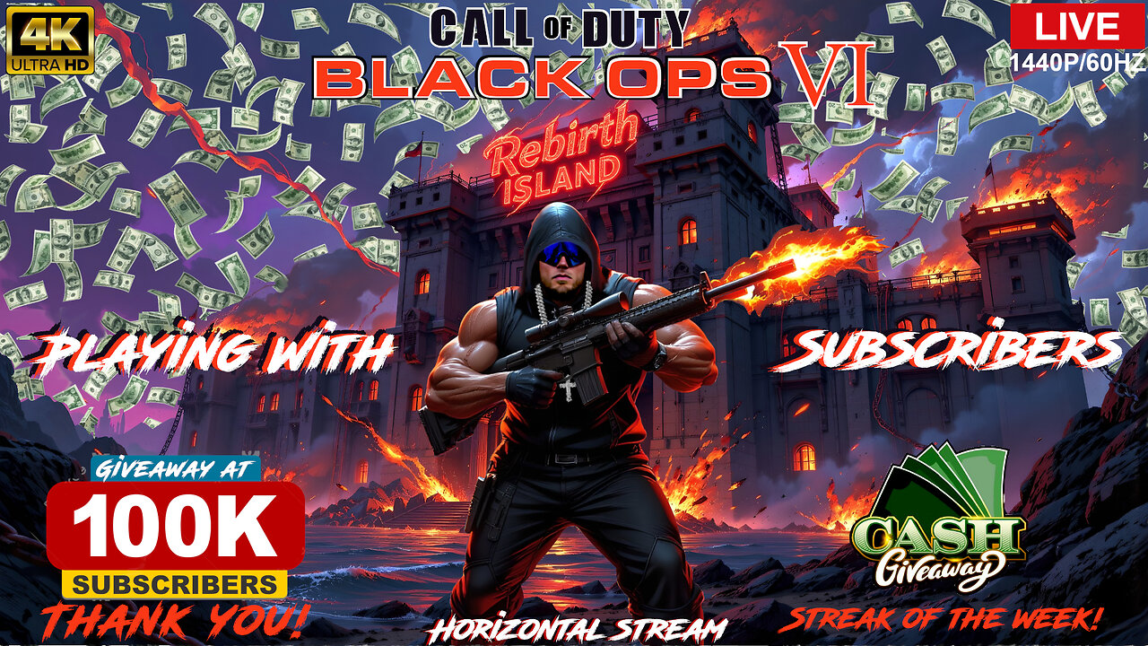 🔴 Call Of Duty Warzone Rebirth Island & Area 99 Live w/ Subs #callofduty #warzone #bo6 #cod
