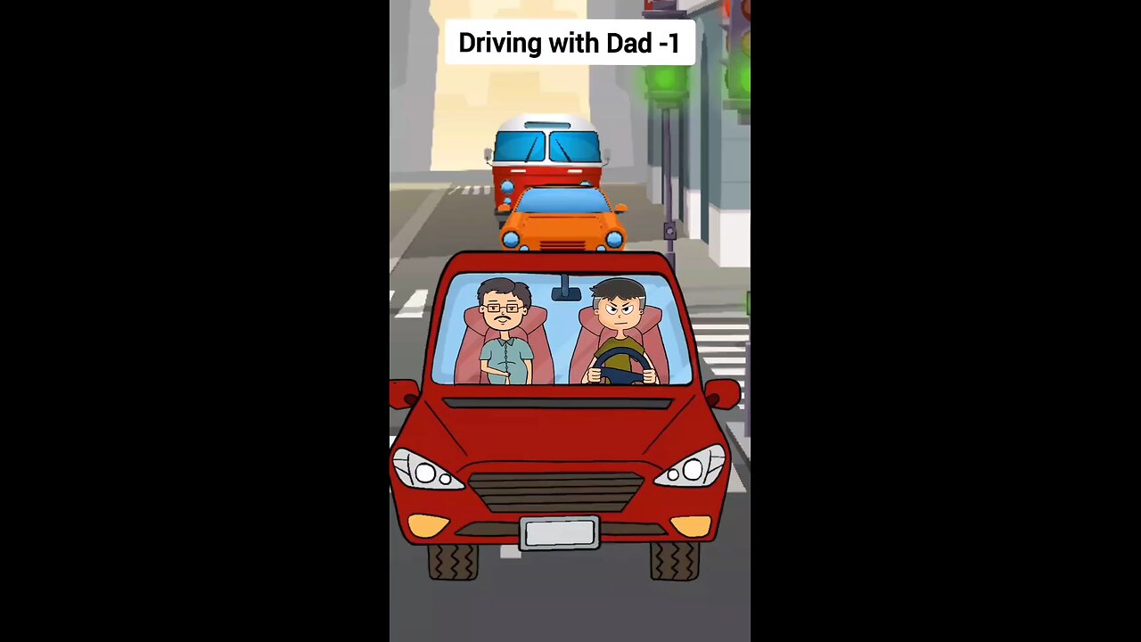 driving with dad funny video