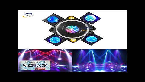 LED 5-in-1 Disco Light Infinite Rotating Strobe Beam With Light Effect DMX512 Review