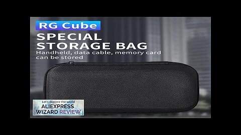 For ANBERNIC RG Cube Storage Bag Retro Handheld Game Console Protect Case Review