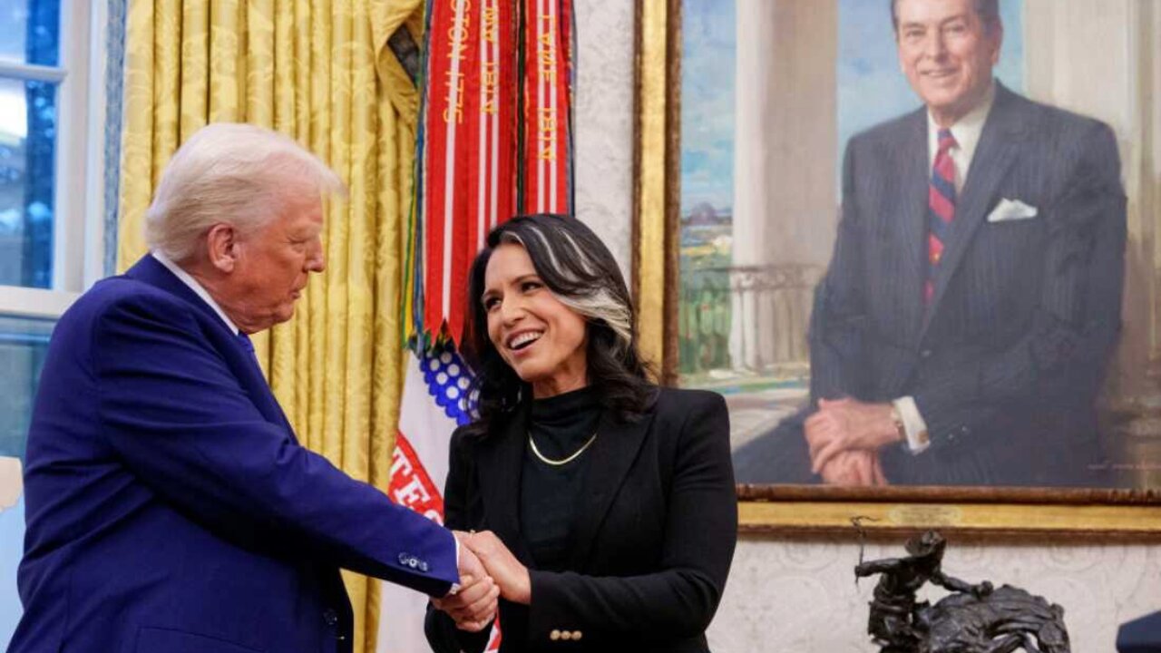 President Trump Participates in Swearing In Ceremony for the Director of National Intelligence