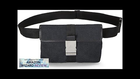 Gucci Pre-Loved Black GG Canvas Belt Bag Small BlackCompact belt bag rendered in Gucci's Review