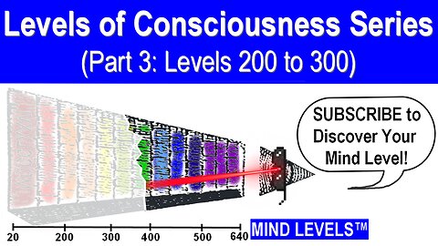 What Are The Levels of Consciousness Series (Part 3: Levels 200 to 300)