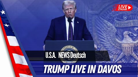 LIVE Trump Rede in Davos WEF