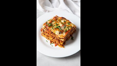 Cross kick Studio Films my favorite food Lasagna