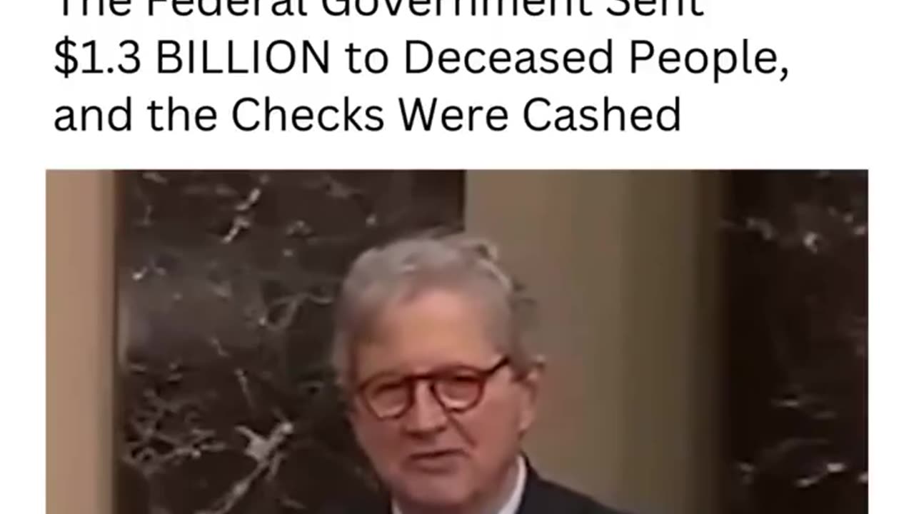 Dead people cashed the cheques