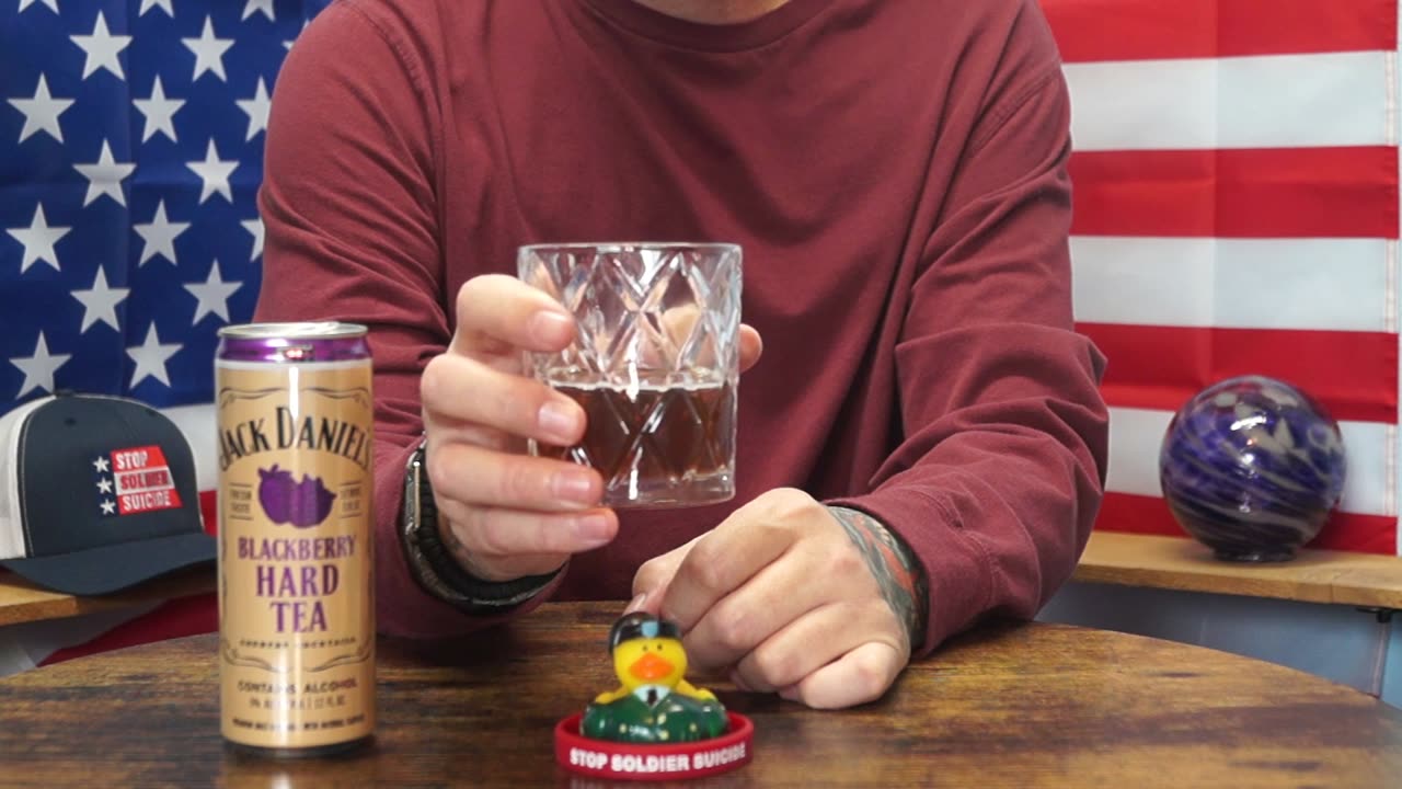 SPC Jacob Mullen - Jack Daniels Blackberry Hard Tea RTD Cocktail Review