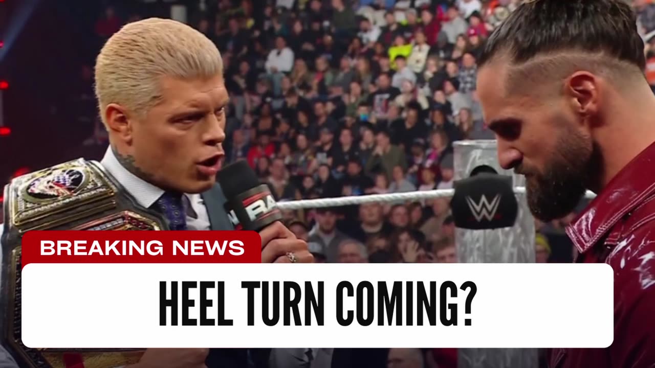 Cody Considering Heel Turn