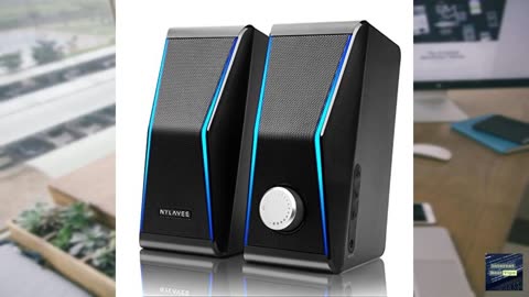 Computer Speakers, Dynamic RGB PC Speakers