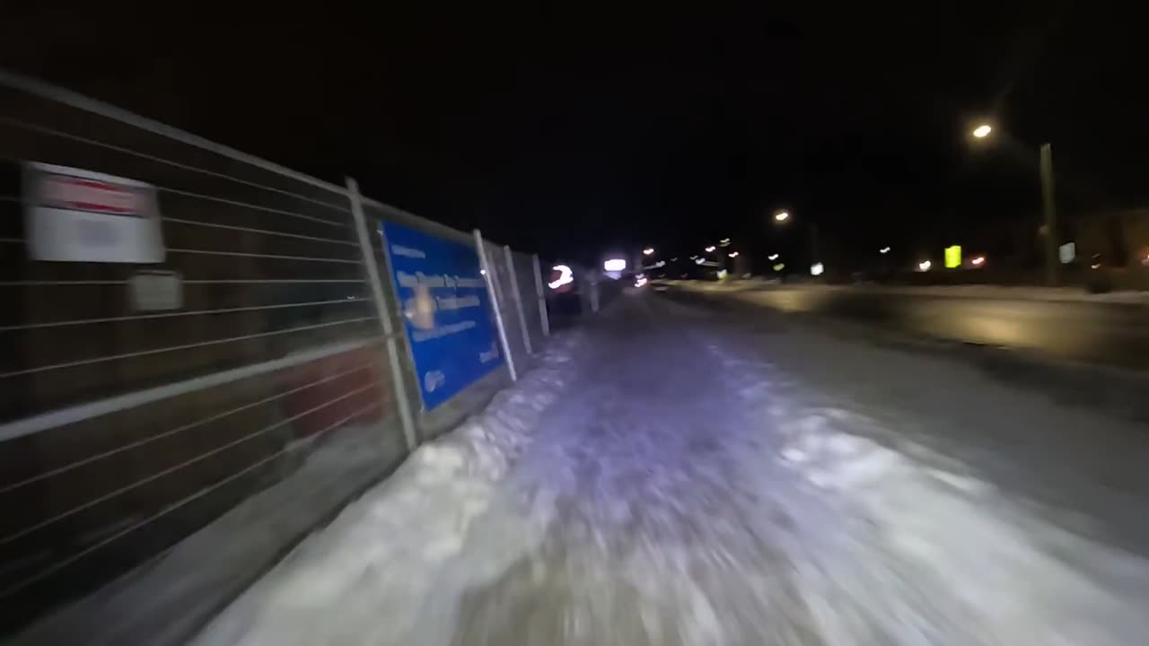 Ride to work. Hyperlapse x15. Gopro Hero13 Black.