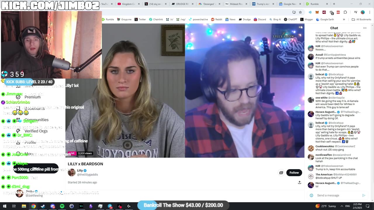 JimboZoomer reacts to Lily interviewing Beardson