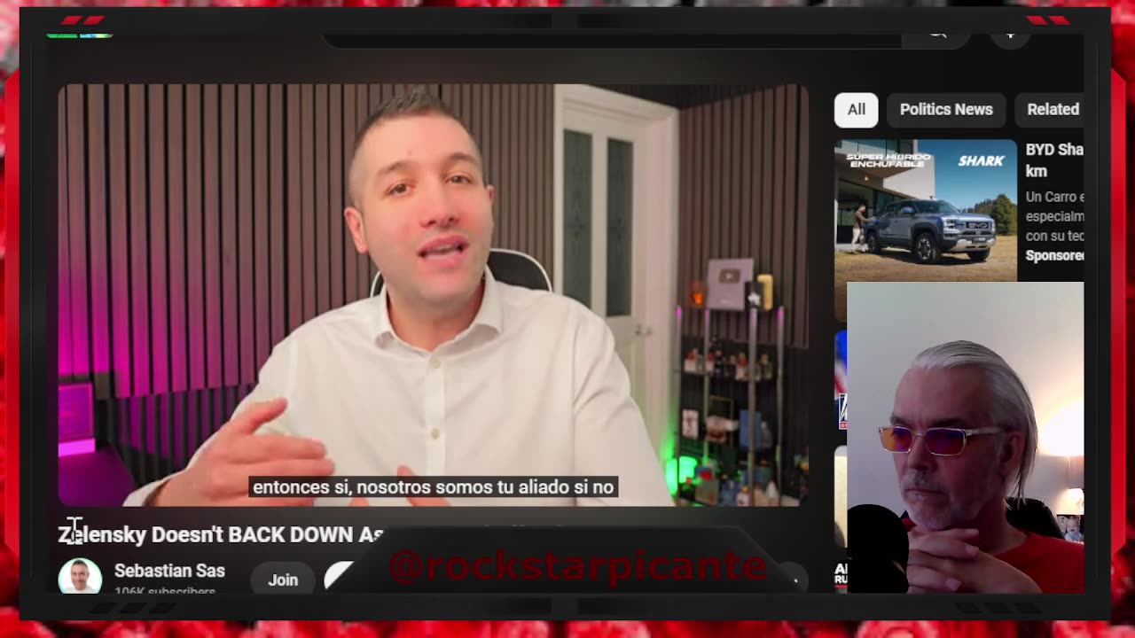 ZELENSKY no se hecha para atrás. Mi reacción a los comentarios de Sebastian Sas.
