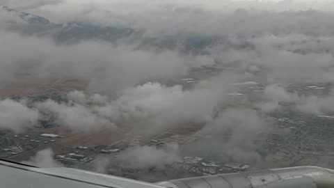 STORMY LANDING at S L C!