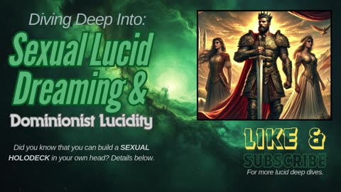 Sexual Lucid Dreaming Tutorial and Guide (Lucid Sex Dreams)