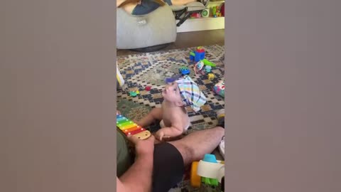 Funny baby moments