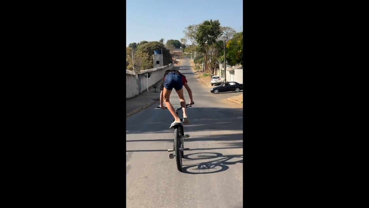 "Stunt gone wrong: Cyclist crashes while performing tricks"