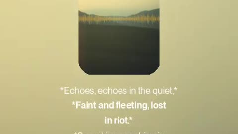 Echos of the Quiet - Fem