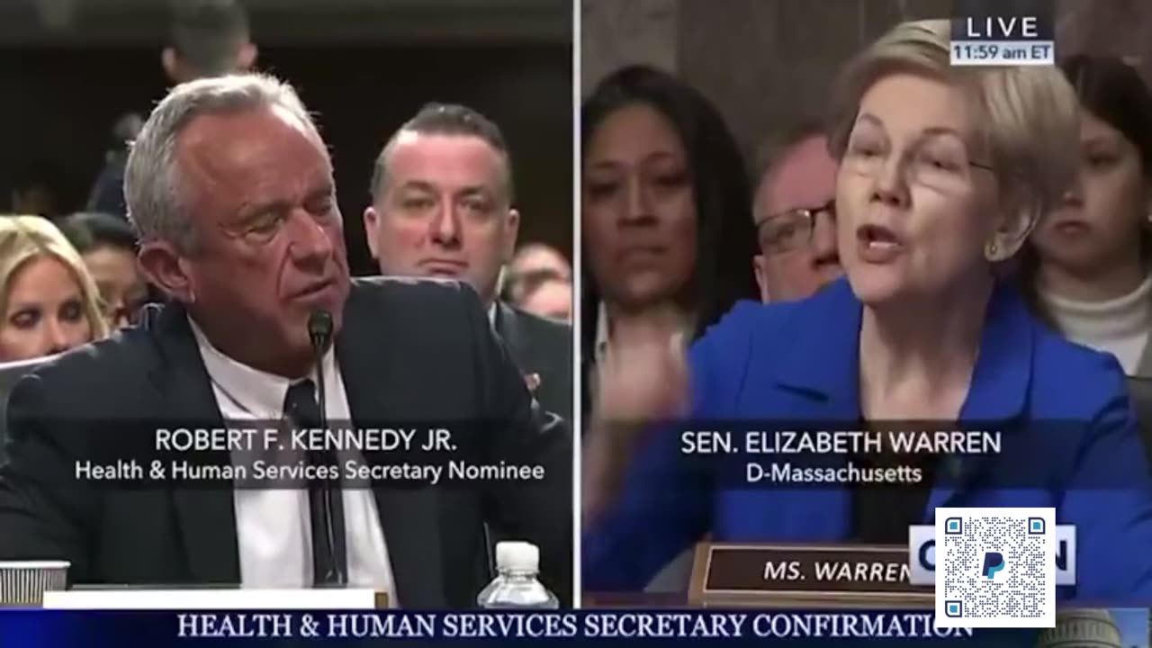 RFK Jr Makes Sen Elizabeth Warren Melt Down