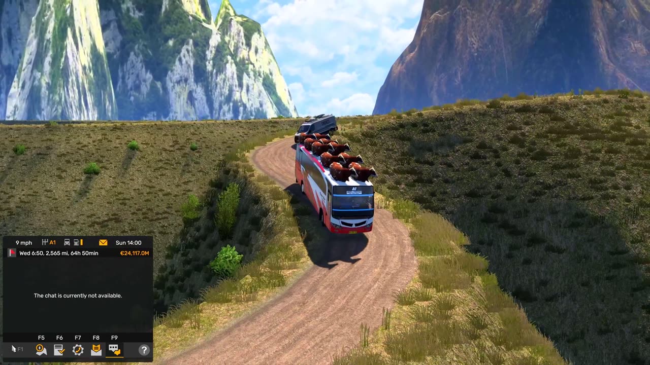 driving overload bus on extreme hills road #4m #004 @iMSpeedYT