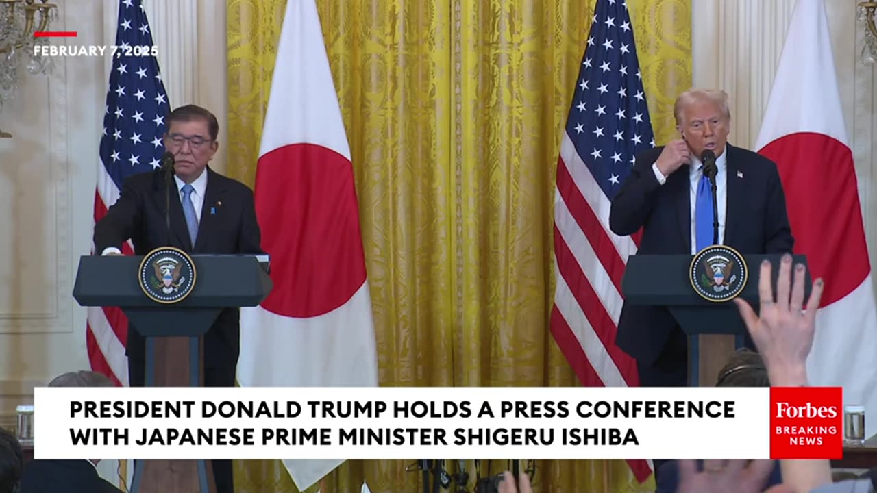 BREAKING NEWS: Donald Trump Takes Question After Question During Presser With Japan's Prime Minister