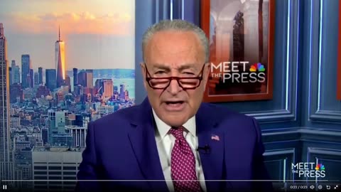 Chuck Schumer tuyên bố đảng Dân chủ "đã làm nhiều điều tốt" nhưng lại thua cuộc vào năm 2024.😂🤣😂