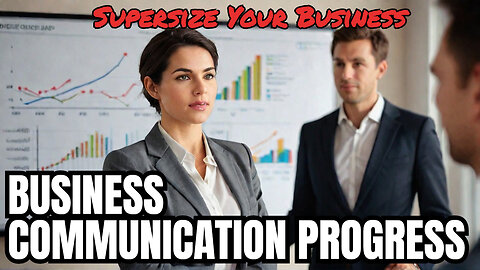 The Surprising Truth About SUPERSIZING Your Business with Effective Communication! Progress?