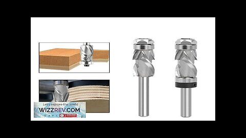 LAVIE 1/4" Shank Woodworking Solid Carbide CNC Router Bit Spiral Compression Top Review