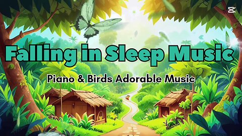 Relaxting Music of Birds and Piano makes you Sleepy 💤 || Stay Stressless with this Music || #relax