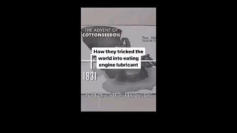 mass consumption of Cotton seed based oil