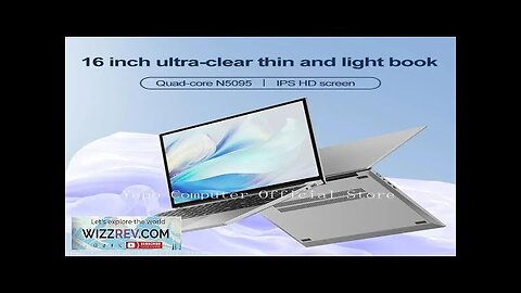 New laptop Intel Windows 11 system 16 inch HD screen 16G RAM Review