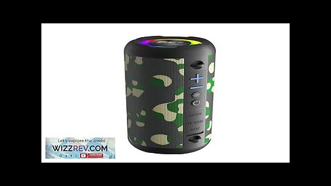 Cyboris S9 20W bluetooth Speaker Portable Speaker Dual 57mm Bass Diaphragm RGB Review