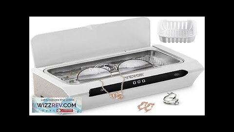 VEVOR Ultrasonic Cleaner Ultrasound Cleaning Machine 500ML White for Jewelry Review