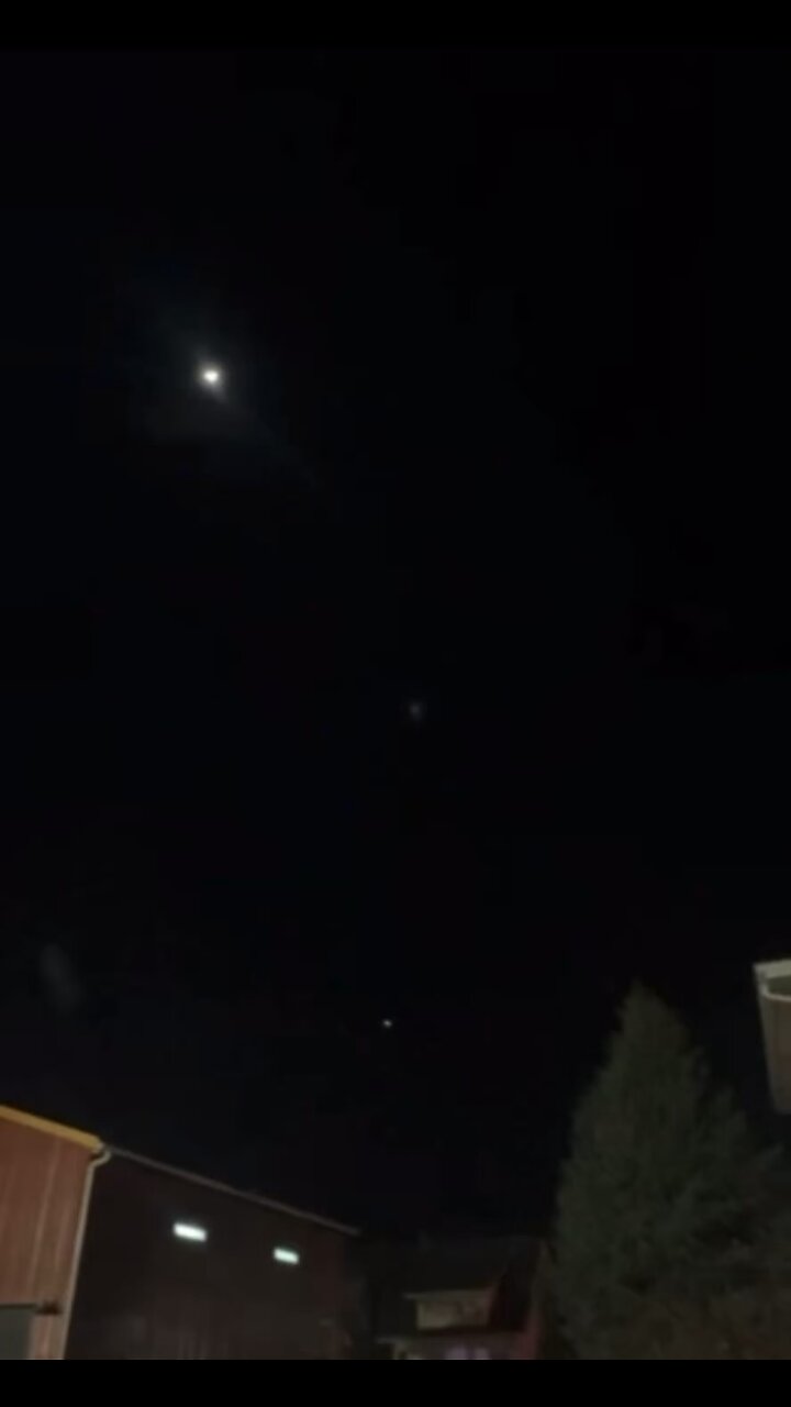 Suspicious Object in the Sky and its Spraying Something