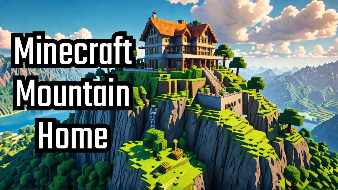 Building Your Dream Mountain Getaway in Minecraft